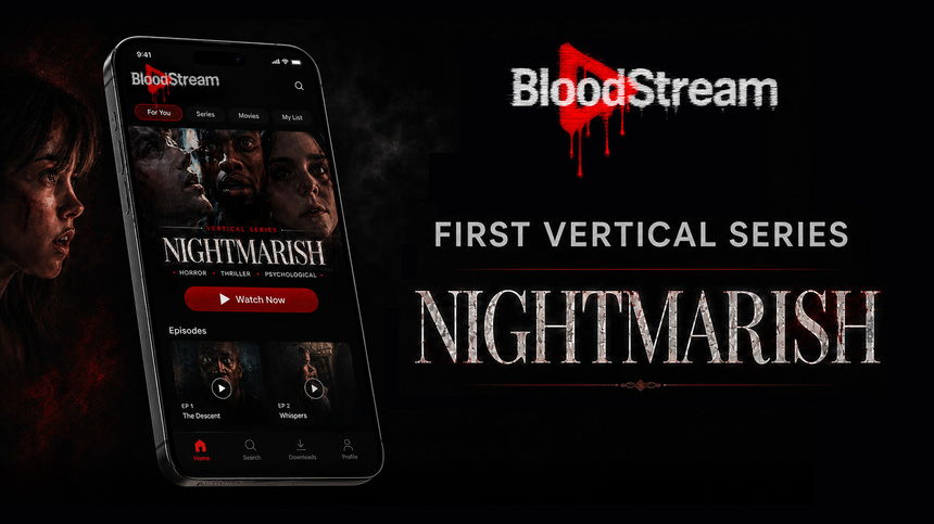 NIGHTMARISH: BloodStream's First Vertical Horror Series Premieres June 28th